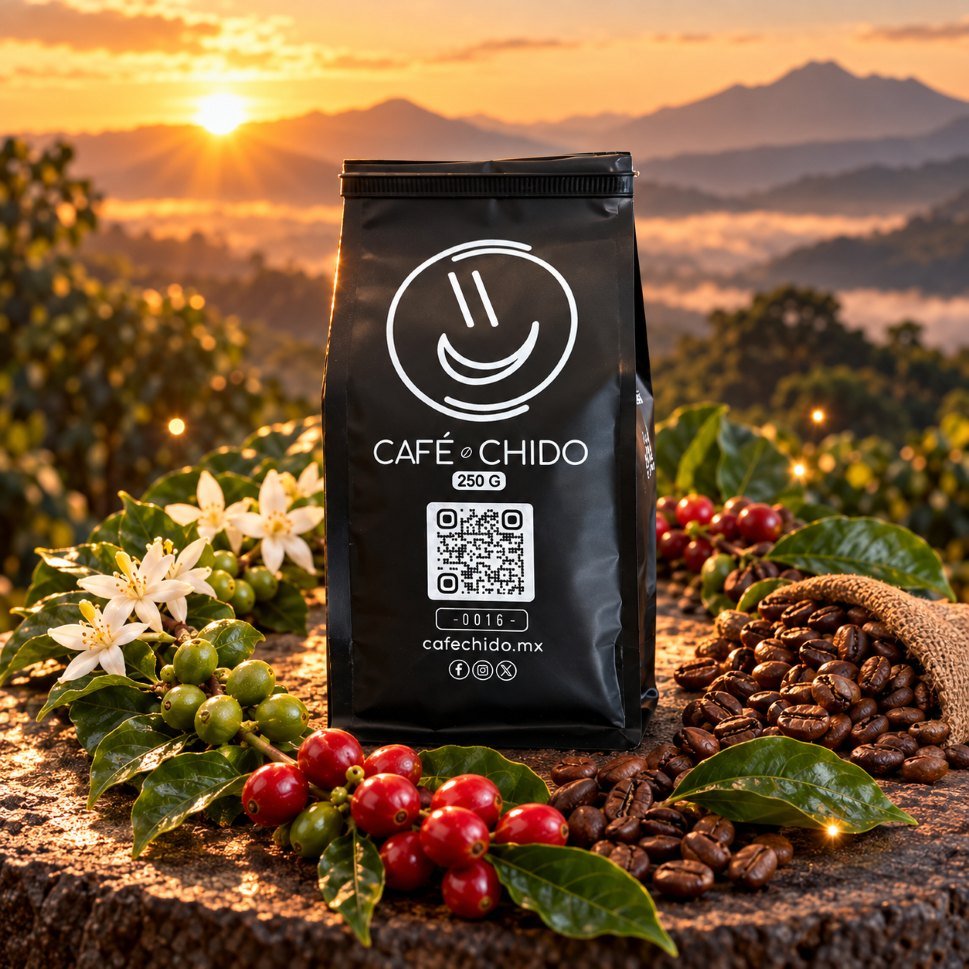 Lote #016 de Café Chido, café Marsellesa de Ocotamanis, Puebla, al amanecer